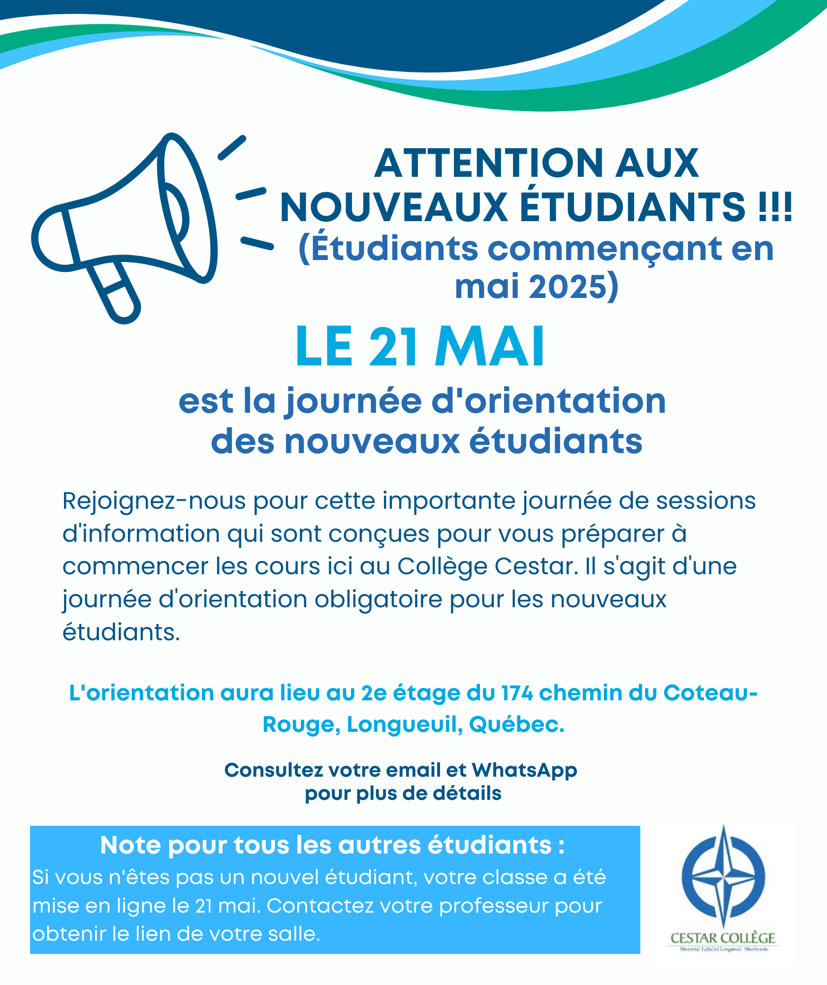 orientation information